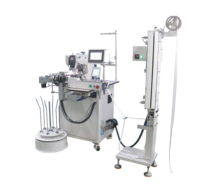 自動拼接橡筋機